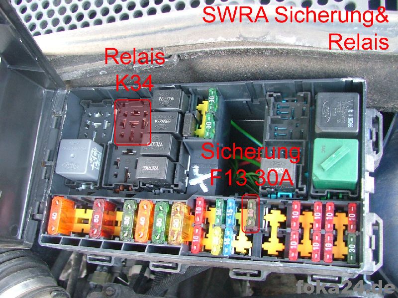 Scheibenwischer relais ford focus